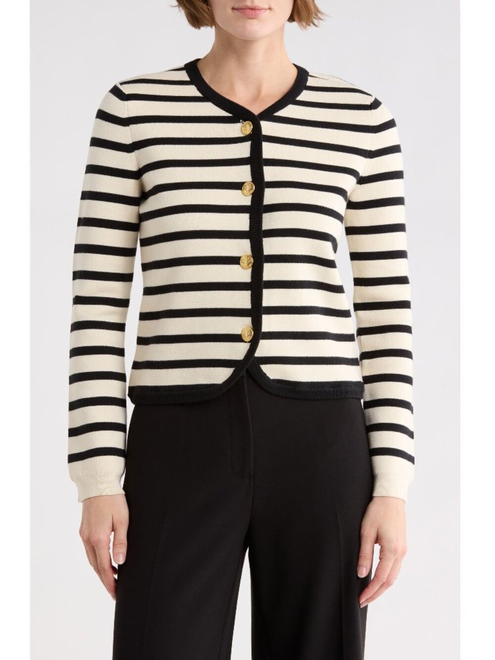 rag & bone Dee Stripe Cardigan